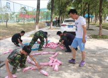 “教师节”军训慰问，表真情送温暖